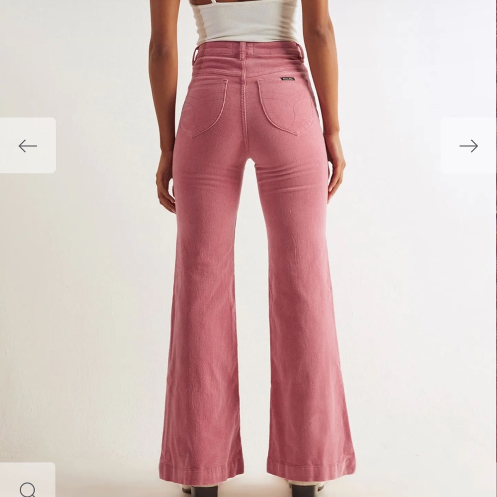 Rolla’s Australia East Coast Corduroy  Flares in Lilac (pink) 29 27 11